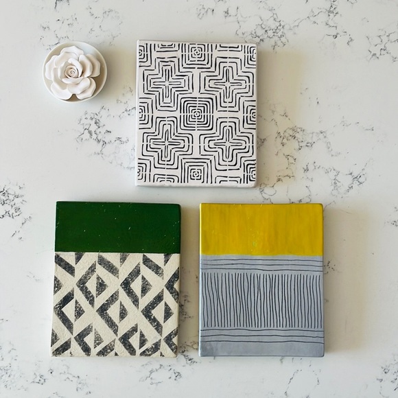 Concrete Minimalist Wall Art Set - Picture 2 of 10